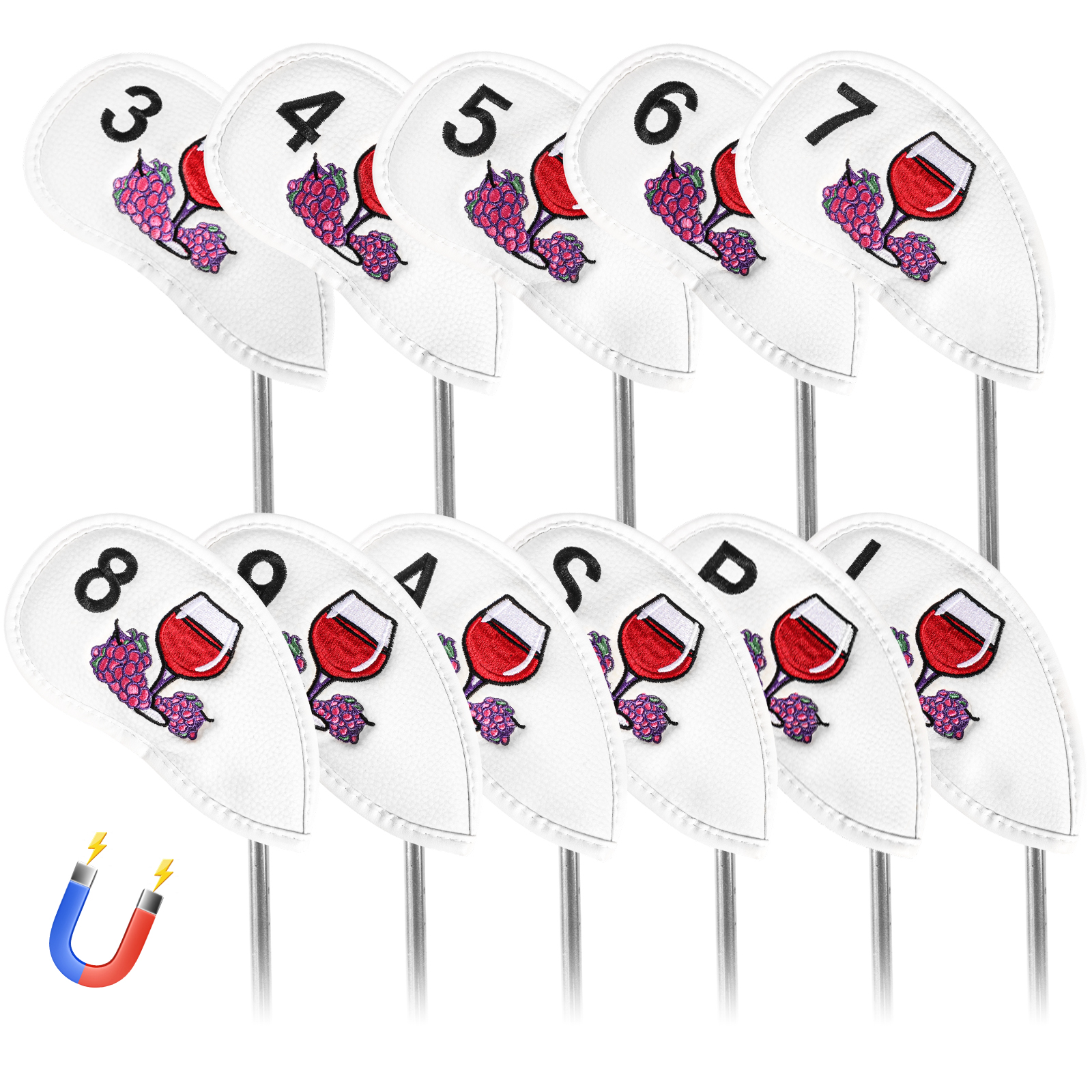 Wine & Beer Shop - Magnetic Golf Club Head Covers Value