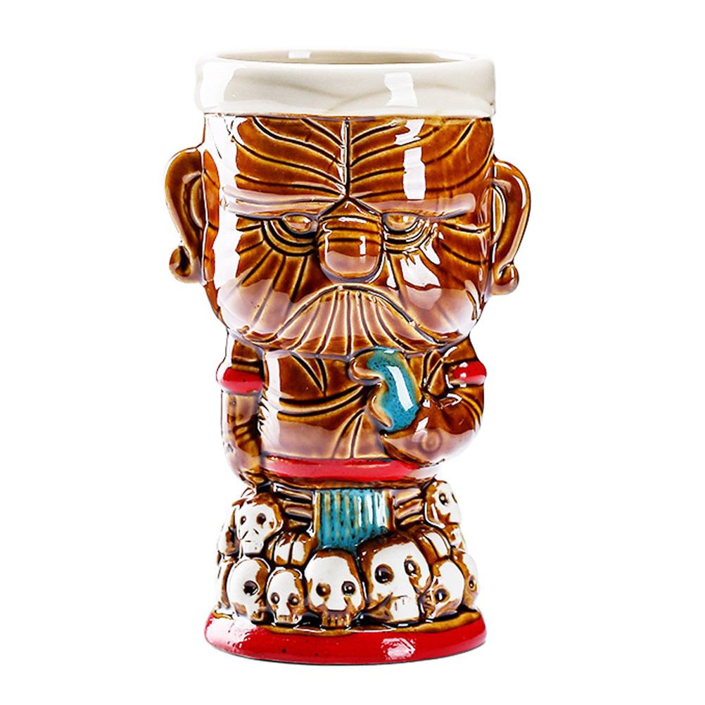 Wine Beer Bar - 1Pcs Ceramic Totem Wine Cup Large
