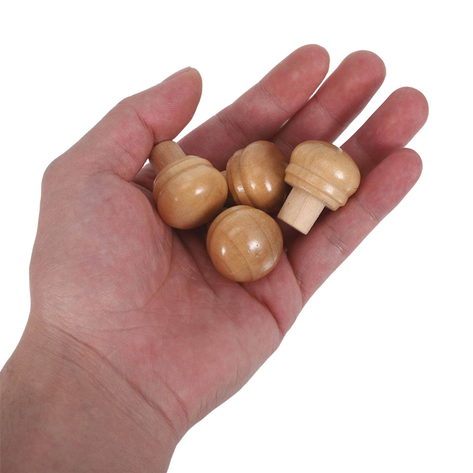 Wine Beer Whiskey - 4Pcs Natural Oak Barrel Cork Stopper