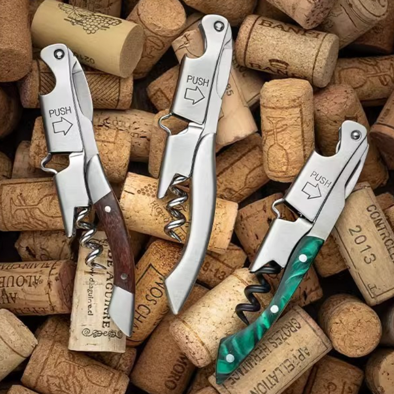 Wine With Beer Name - Custom Logo Multifunctional Wine Bottle Opener