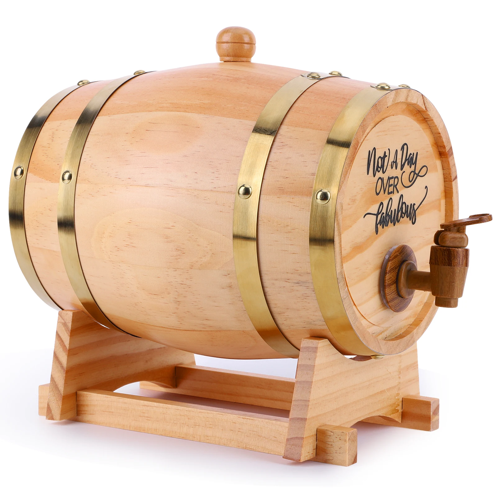 3L Wooden Whiskey Barrel with  – Wine Beer Whiskey Bewertung und Preis