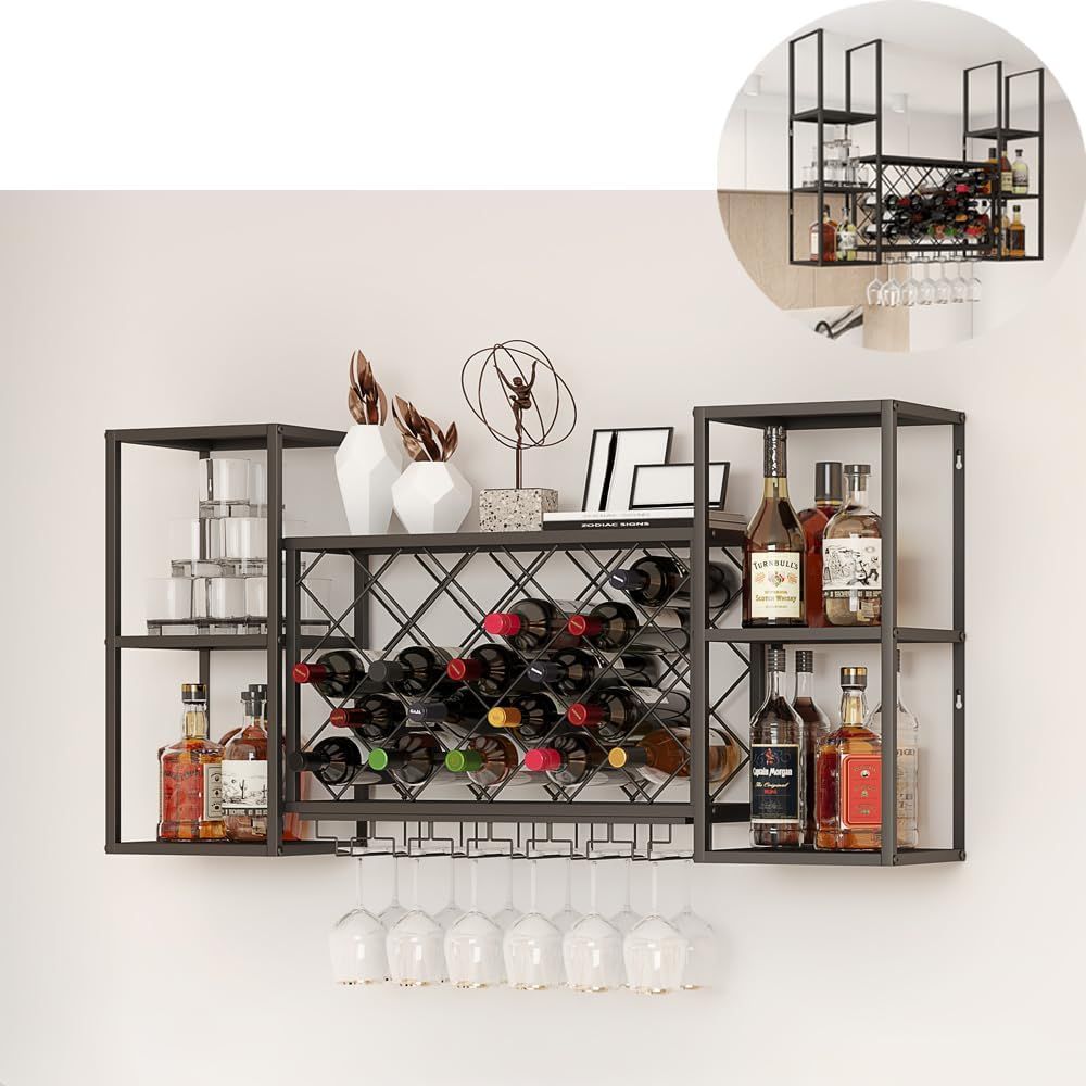 Wine Rack Wall Mounted, Dual I – Wine Rack Wall Mount Bewertung und Preis