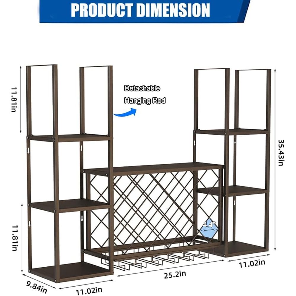 Wine Rack Wall Mounted, Dual I – Wine Rack Wall Mount Bewertung und Preis