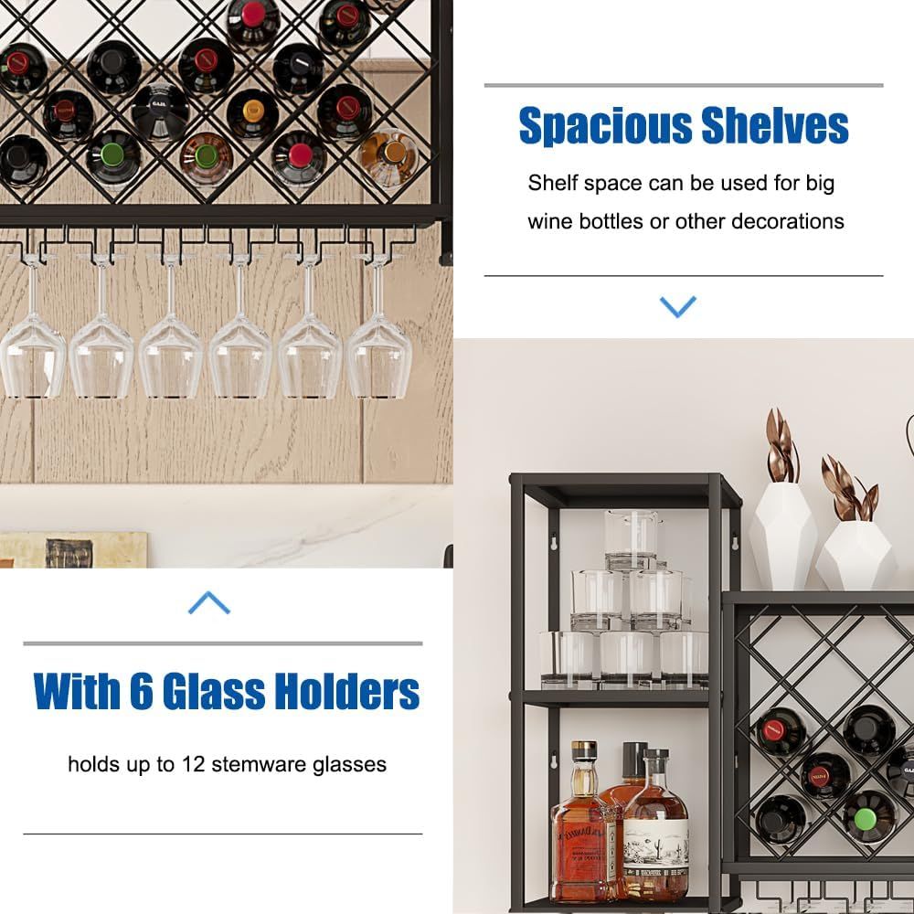 Wine Rack Wall Mounted, Dual I – Wine Rack Wall Mount Bewertung und Preis