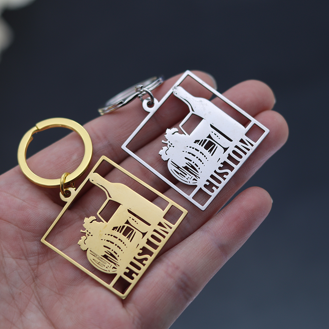 QIAMNI Custom Name Engraved Da – Wine With Beer Name Bewertung und Preis