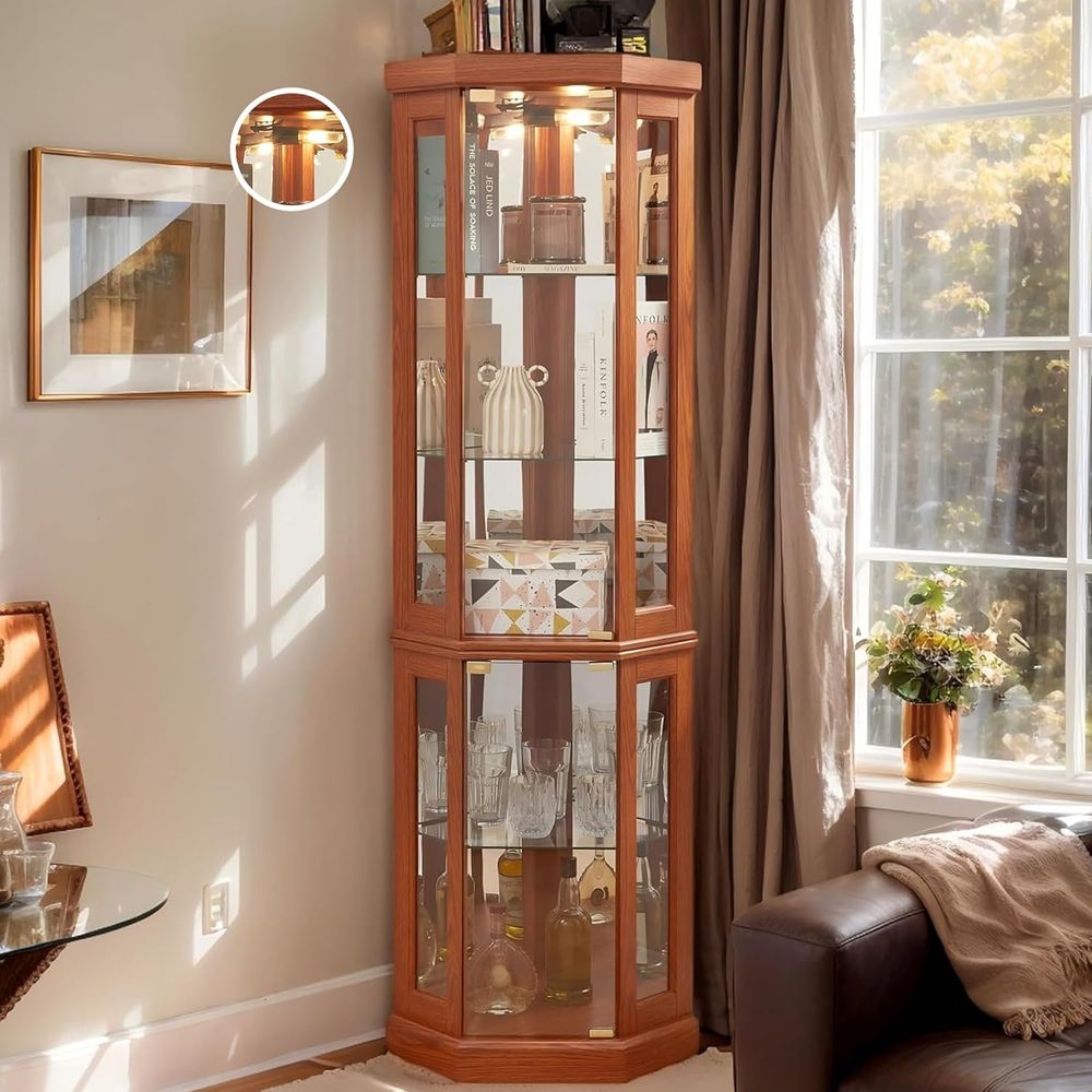 70 Tall Illuminated Glass Disp – Wine & Beer Shop Bewertung und Preis