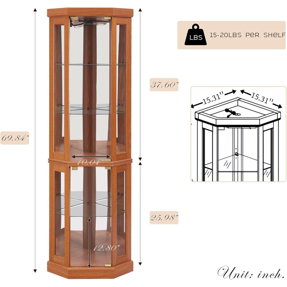 70 Tall Illuminated Glass Disp – Wine & Beer Shop Bewertung und Preis