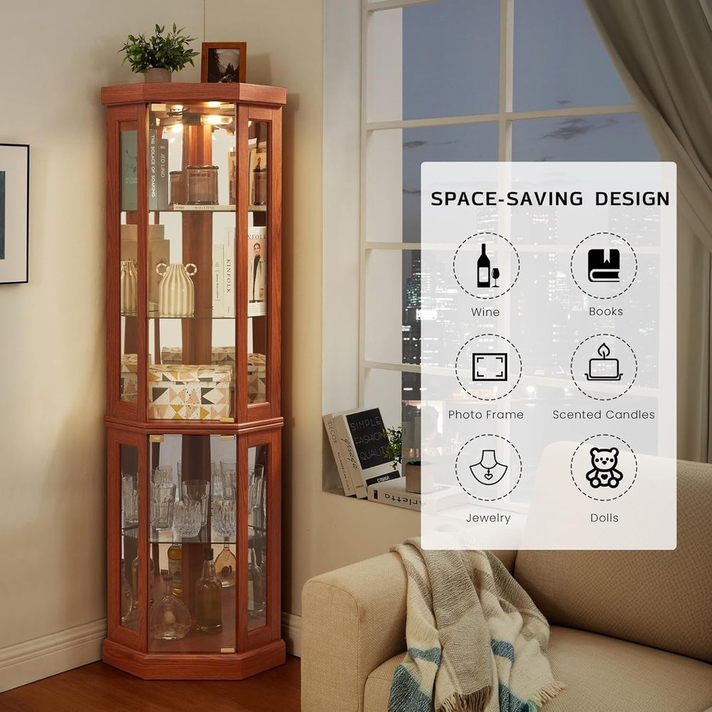 70 Tall Illuminated Glass Disp – Wine & Beer Shop Bewertung und Preis