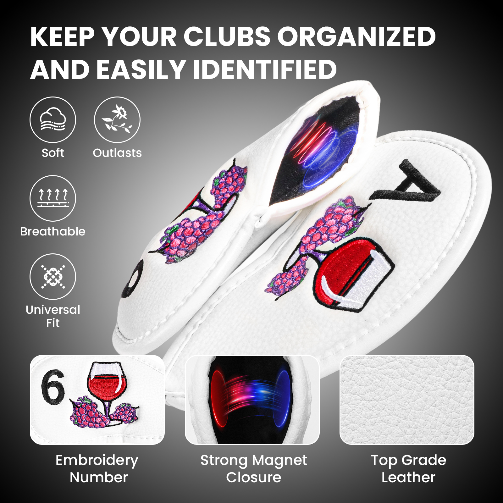 Magnetic Golf Club Head Covers – Wine & Beer Shop Bewertung und Preis