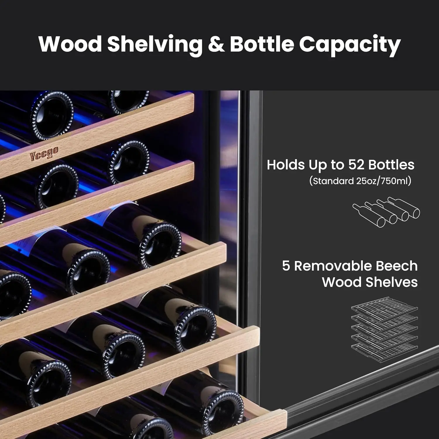 Bottles, 40-65°F Wine Refriger – Wine Beer Bar Bewertung und Preis