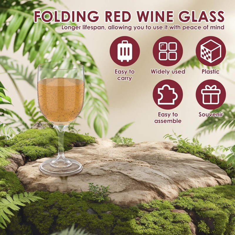 RV Portable Wine Glass Goblet  – Wine & Beer Shop Bewertung und Preis