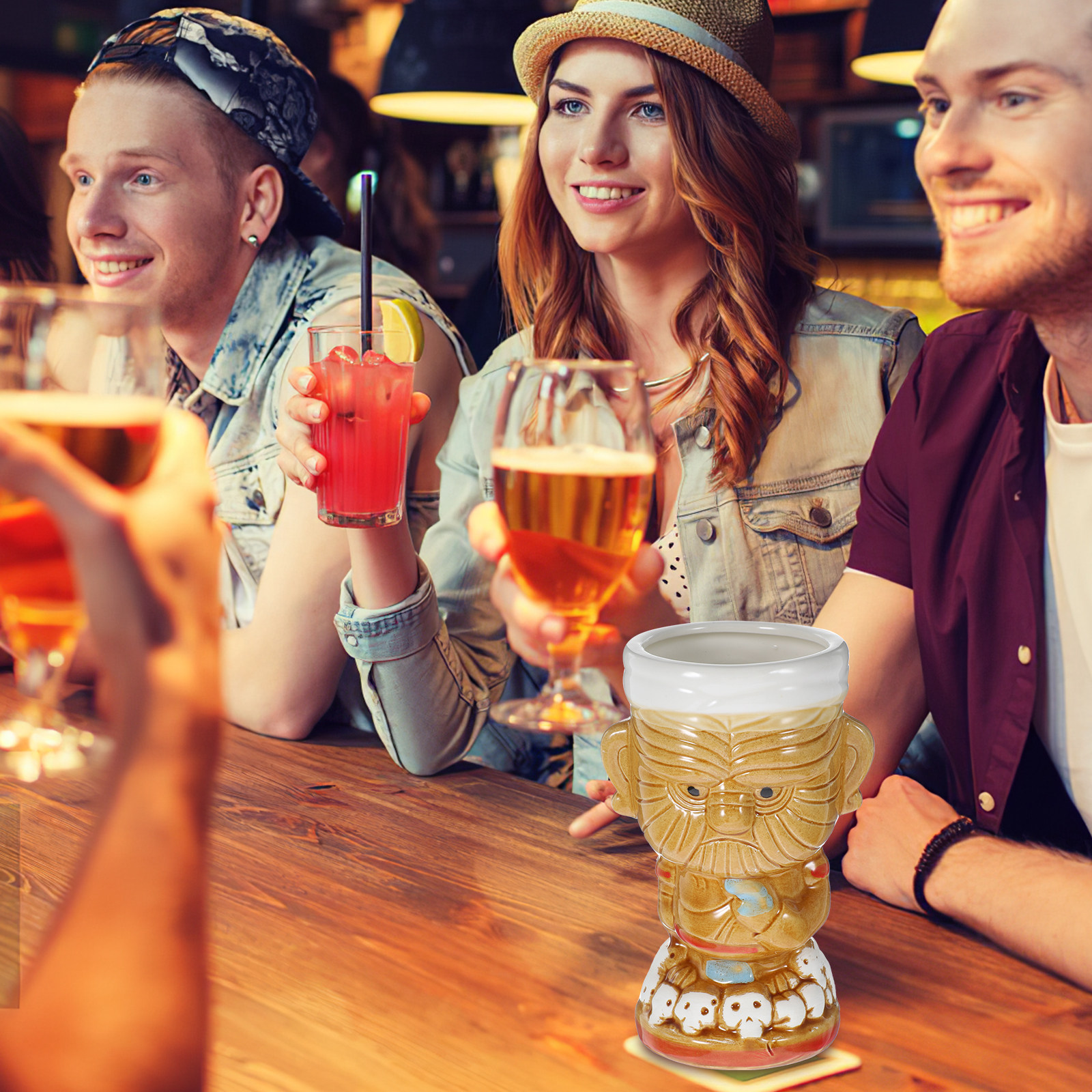 1Pcs Ceramic Totem Wine Cup La – Wine Beer Bar Bewertung und Preis