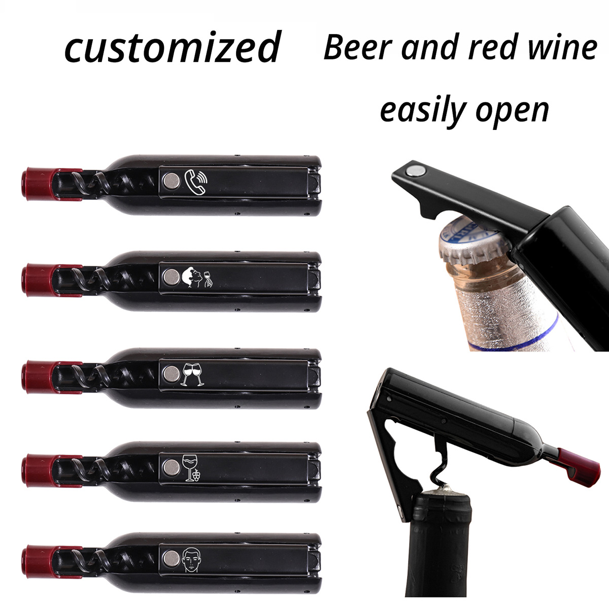 Custom Text Wine Opener Person – Wine With Beer Name Bewertung und Preis