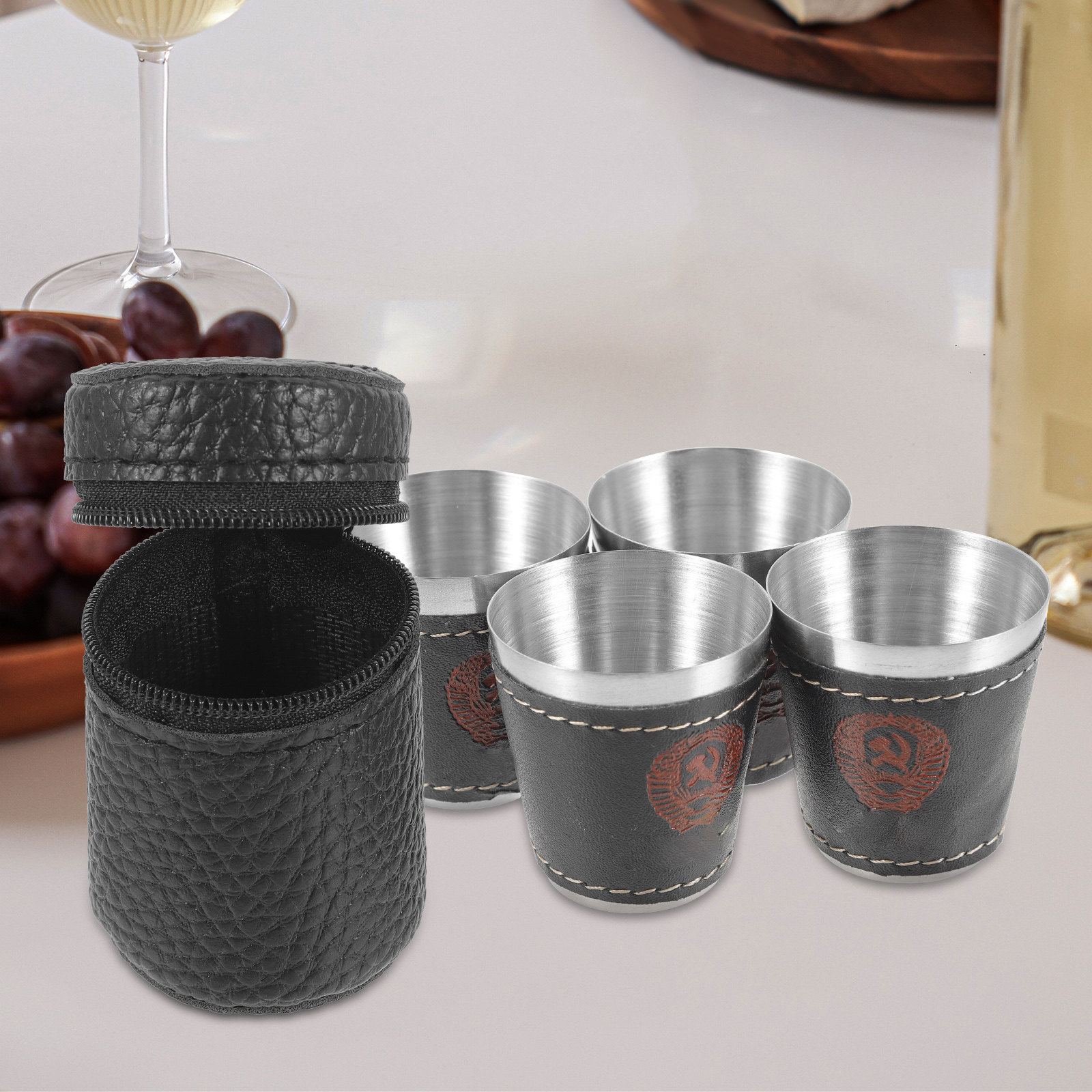 1Set Stainless Steel Wine Cup  – Wine Beer Whiskey Bewertung und Preis