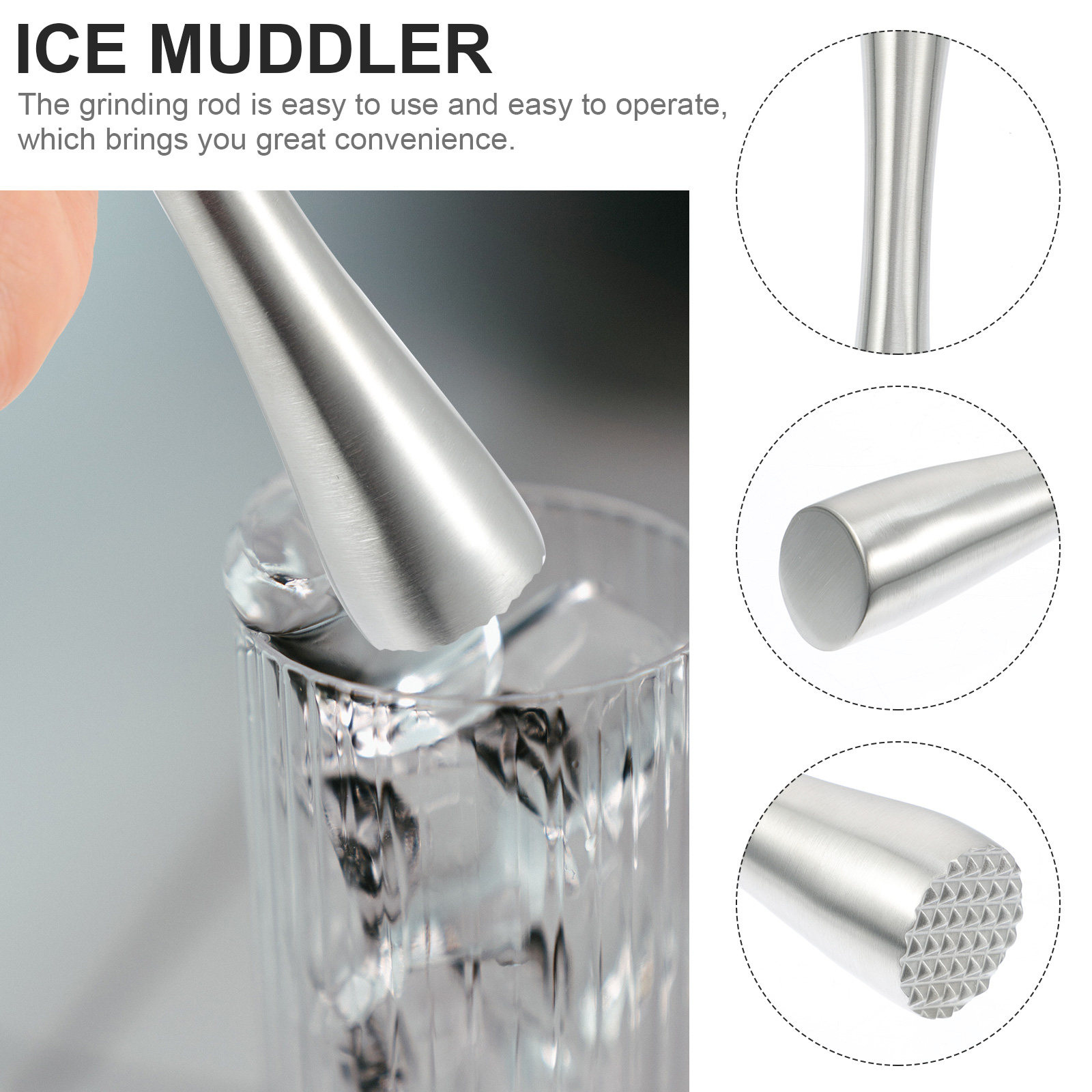 Professional Ice Muddler Crush – Muddler Cocktail Bar Bewertung und Preis
