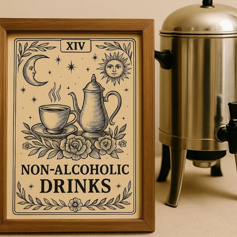 Vintage Tarot Wedding Poster B – Wine Beer Menu Bewertung und Preis
