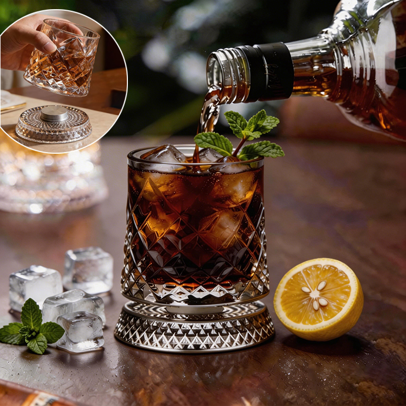 280ml Rotate Whiskey Glasses w – Wine Beer Whiskey Bewertung und Preis