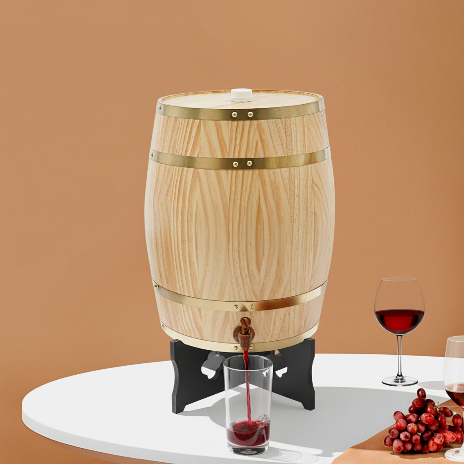 Wood Color Wine Barrel, 30L/7. – Wine Beer Whiskey Bewertung und Preis