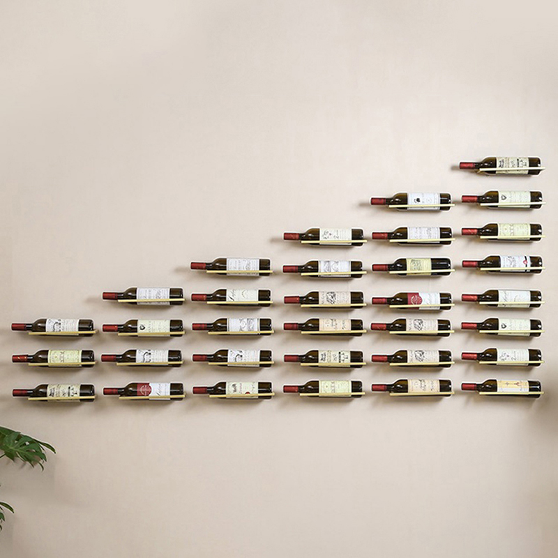 1PC Wall-Mounted Bar Wine Rack – Wine Rack Wall Mount Bewertung und Preis