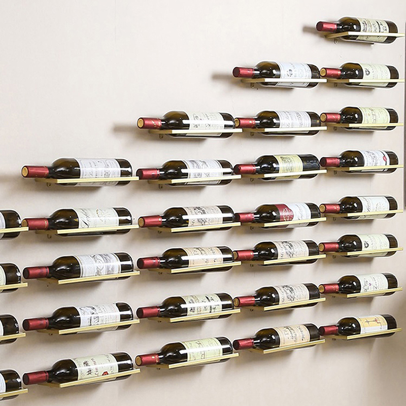 1PC Wall-Mounted Bar Wine Rack – Wine Rack Wall Mount Bewertung und Preis