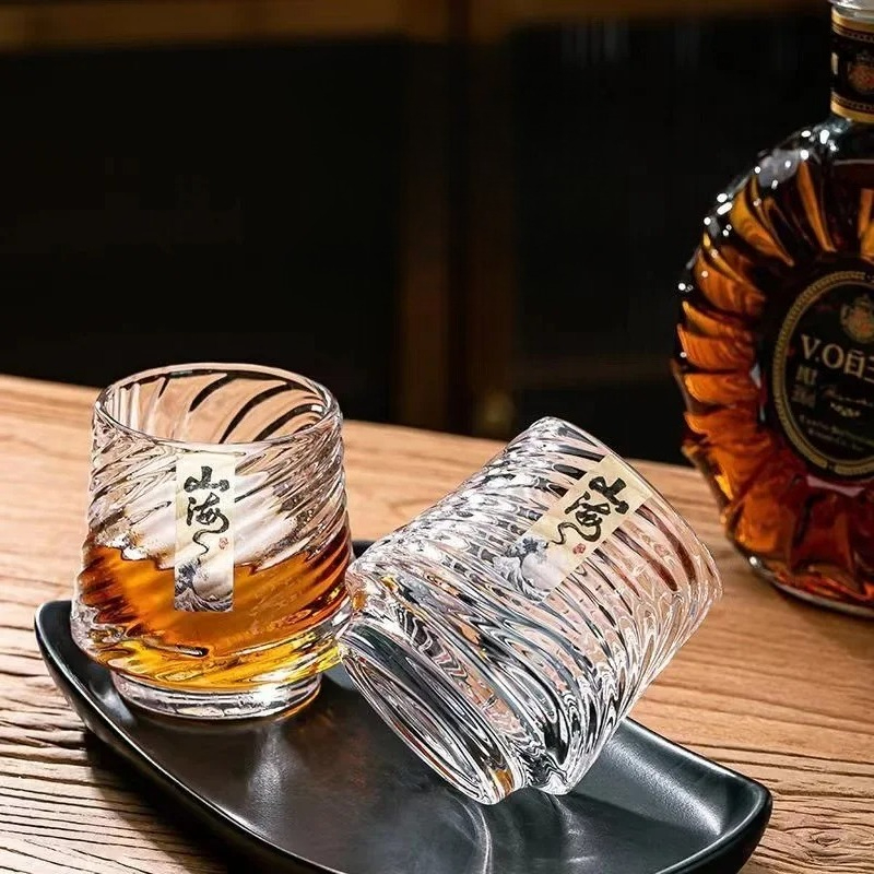 Glass Whiskey Cup Set Shanhai  – Wine Beer Whiskey Bewertung und Preis