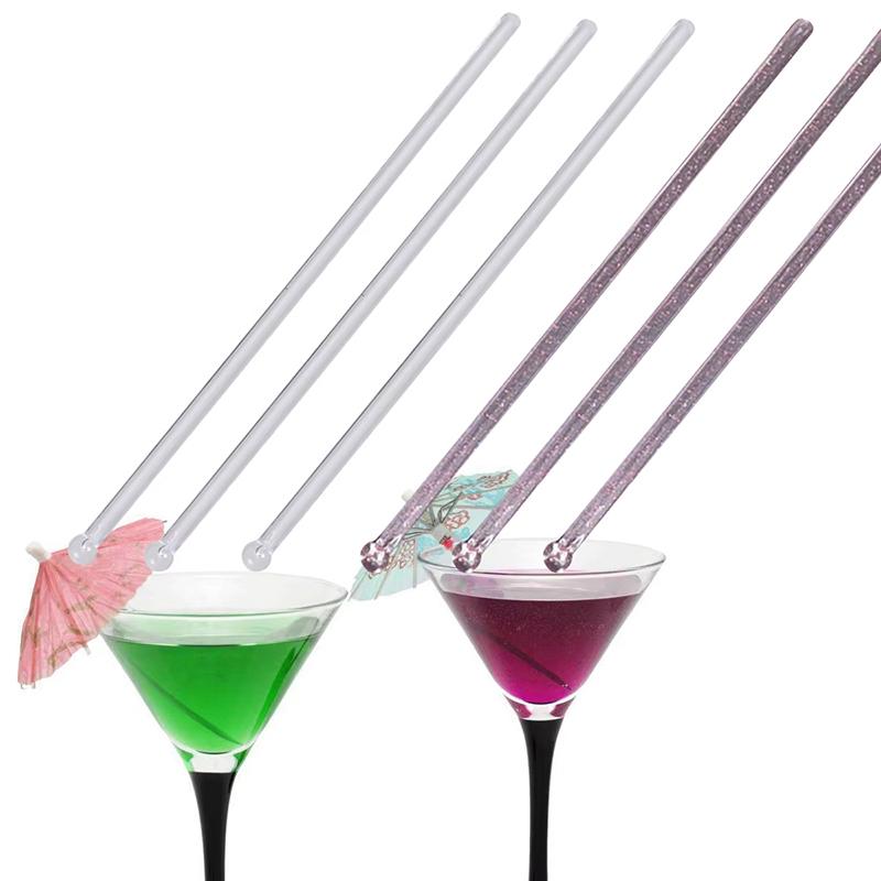 100Pcs Transparent Cocktail Dr – Muddler Cocktail Bar Bewertung und Preis
