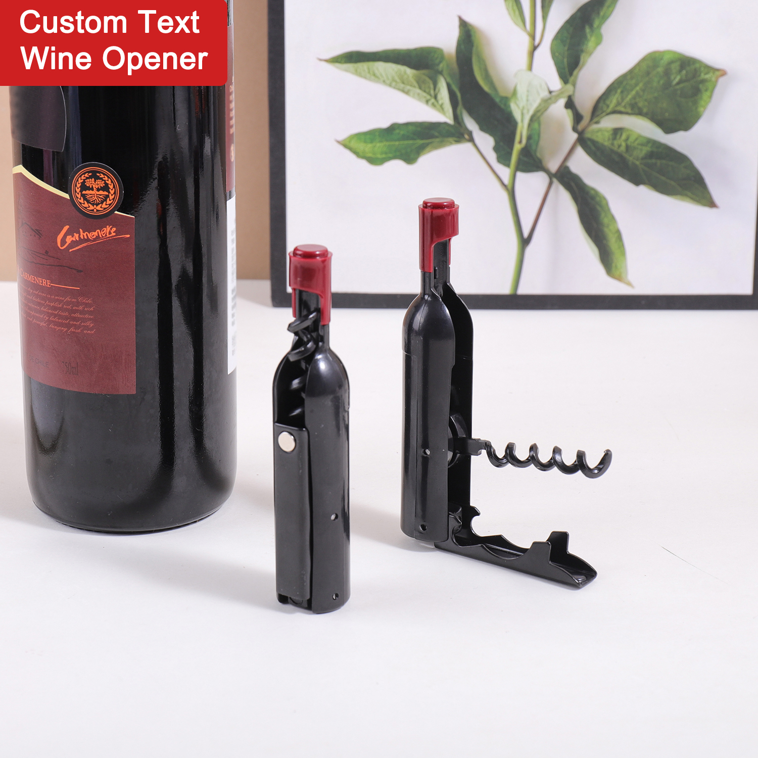 Bottle Shape Custom Text Wine  – Wine With Beer Name Bewertung und Preis
