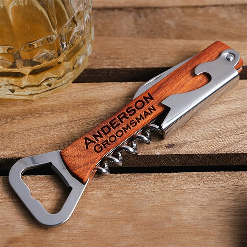 Custom Engraved Name Text Wood – Wine With Beer Name Bewertung und Preis