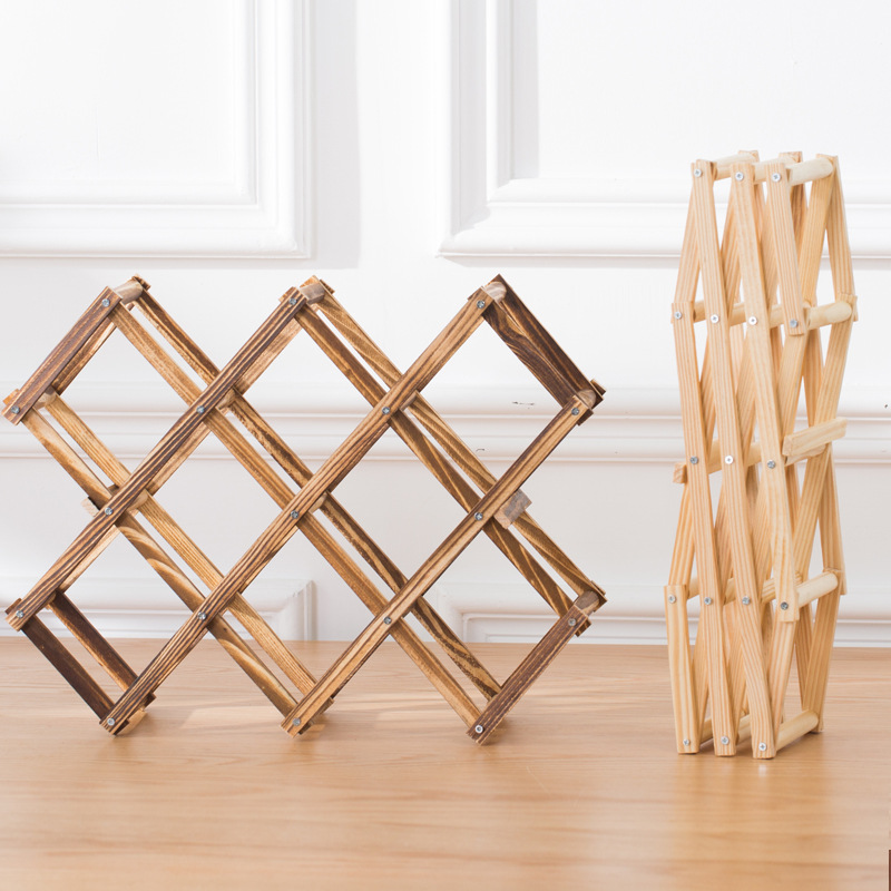 Wooden Double-layer Red Wine D – Wine Rack Wall Mount Bewertung und Preis
