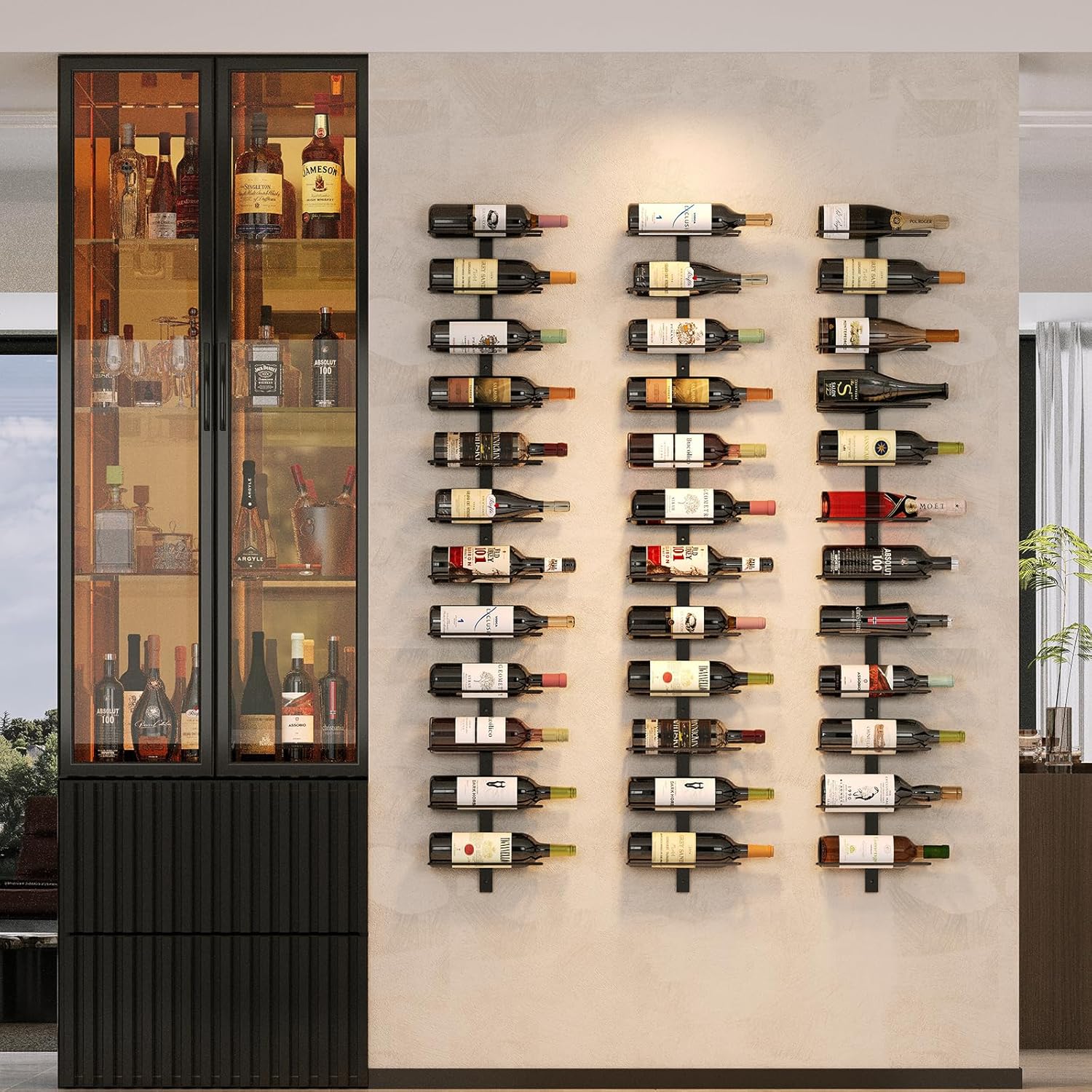 Modular Wall Mounted Wine Rack – Wine Rack Wall Mount Bewertung und Preis
