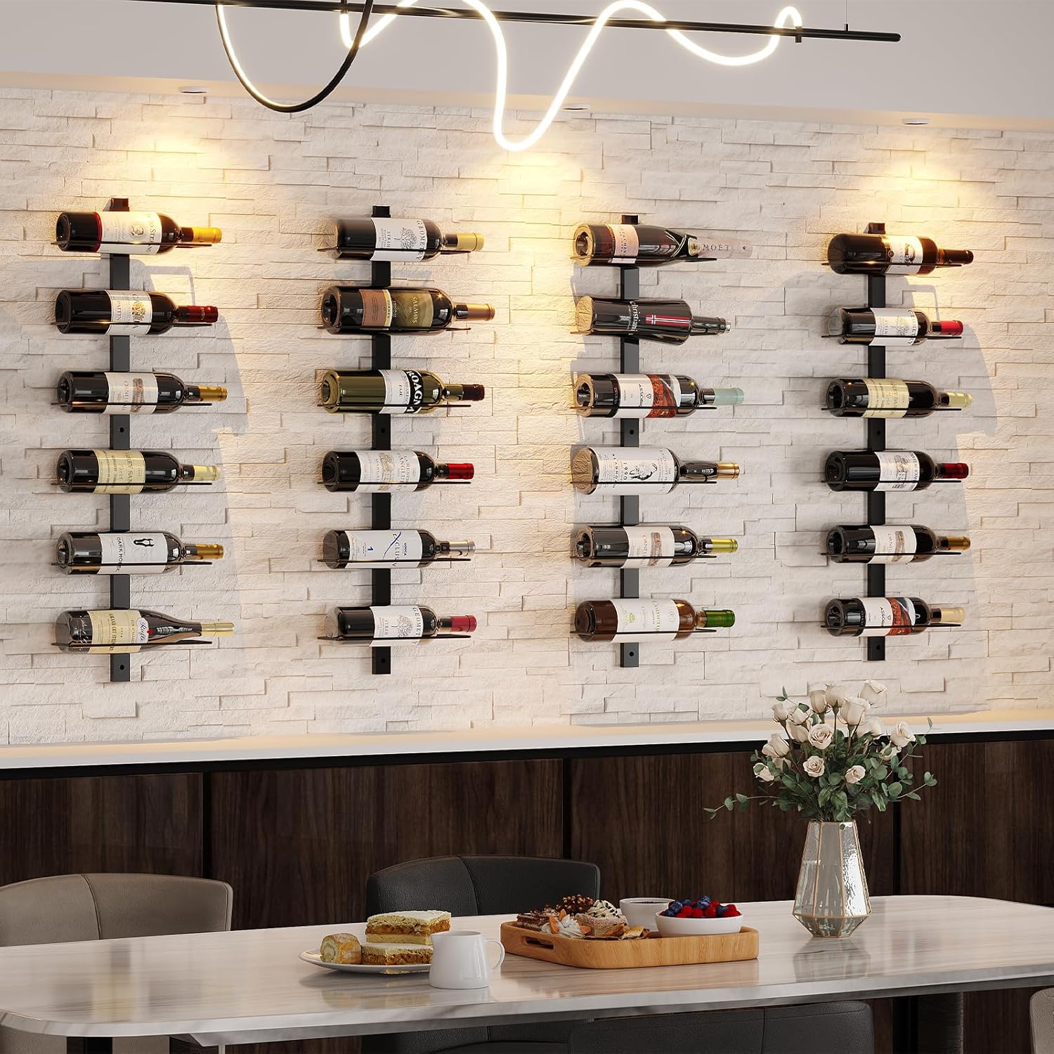 Modular Wall Mounted Wine Rack – Wine Rack Wall Mount Bewertung und Preis