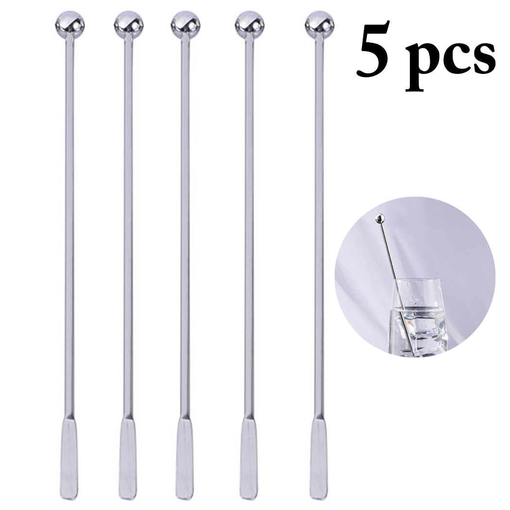 5Pcs/Set Creative 19cm Stainle – Muddler Cocktail Bar Bewertung und Preis