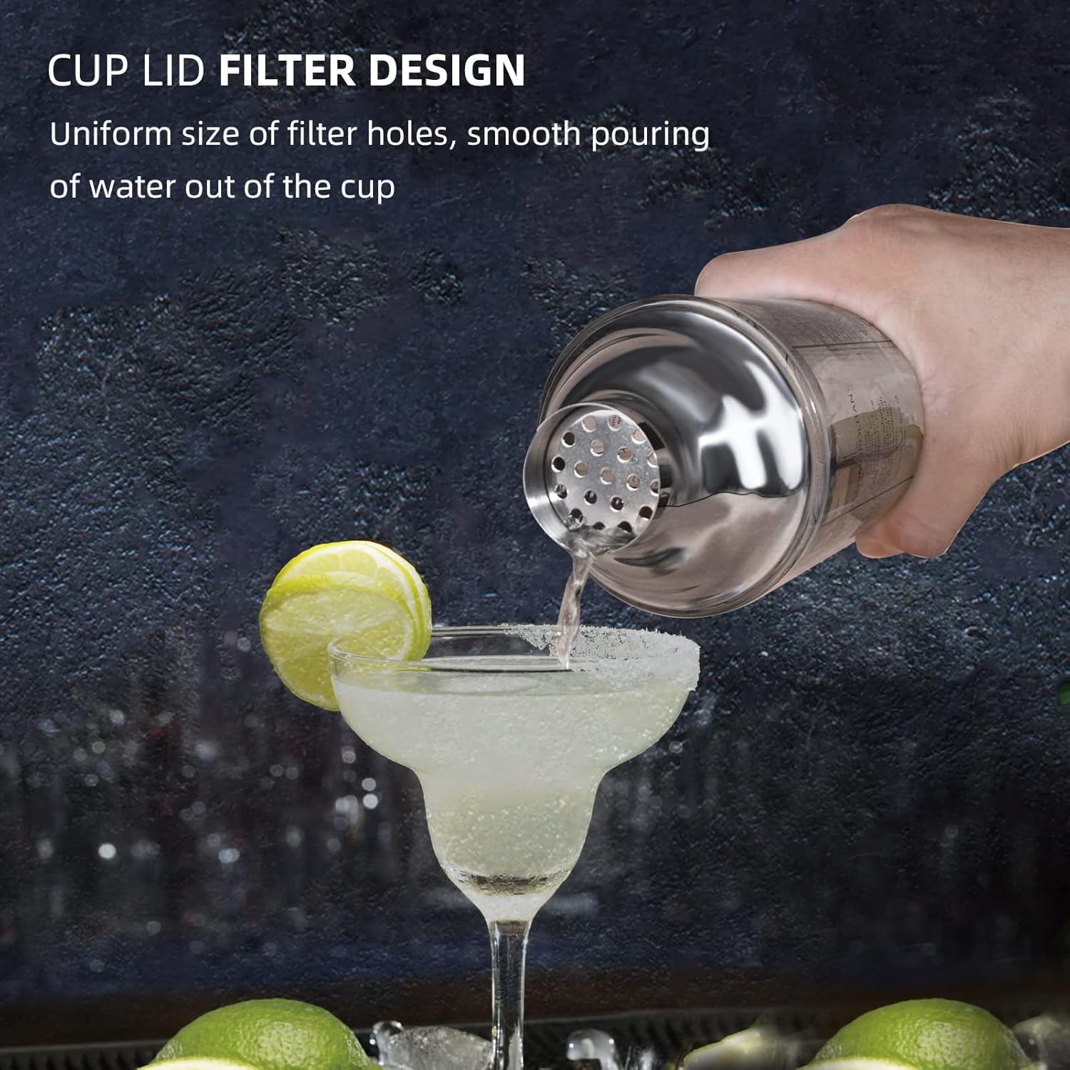 Cocktail Shaker Set 14 Oz Glas – Muddler Cocktail Bar Bewertung und Preis
