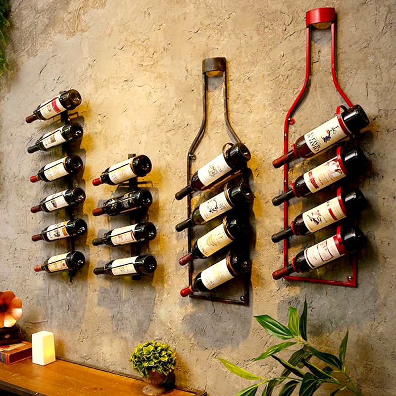 Vintage Industrial Wall Hanger – Wine Rack Wall Mount Bewertung und Preis