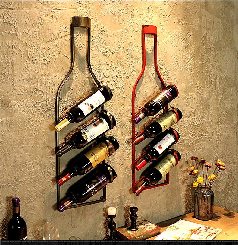 Vintage Industrial Wall Hanger – Wine Rack Wall Mount Bewertung und Preis