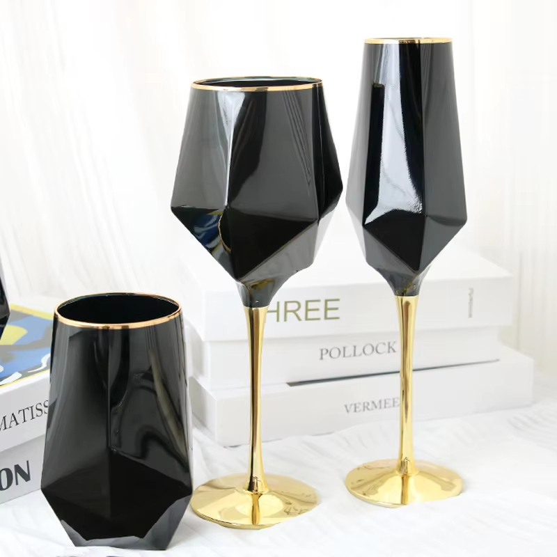 Pure Black Crystal Golden Edge – Wine Beer Whiskey Bewertung und Preis