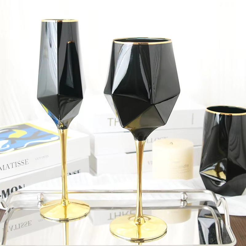Pure Black Crystal Golden Edge – Wine Beer Whiskey Bewertung und Preis