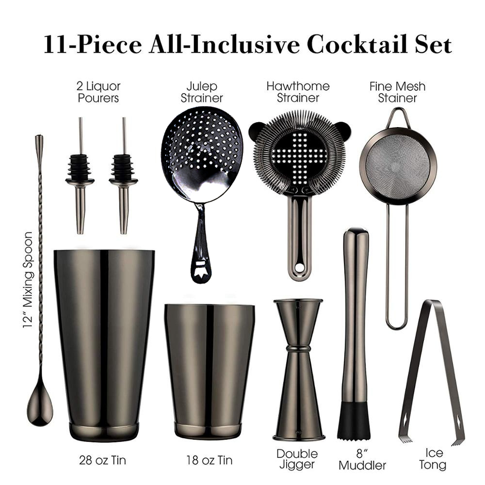 Cocktail Shaker Bar Set: 2 Wei – Muddler Cocktail Bar Bewertung und Preis