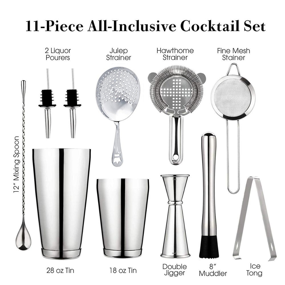 Cocktail Shaker Bar Set: 2 Wei – Muddler Cocktail Bar Bewertung und Preis