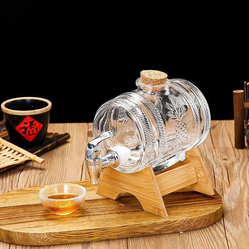 1L Glass Whiskey Barrel Wine B – Wine Beer Whiskey Bewertung und Preis