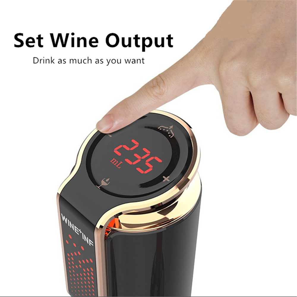 USB Charging Smart Electric Wi – Wine Aerator Pour Bewertung und Preis