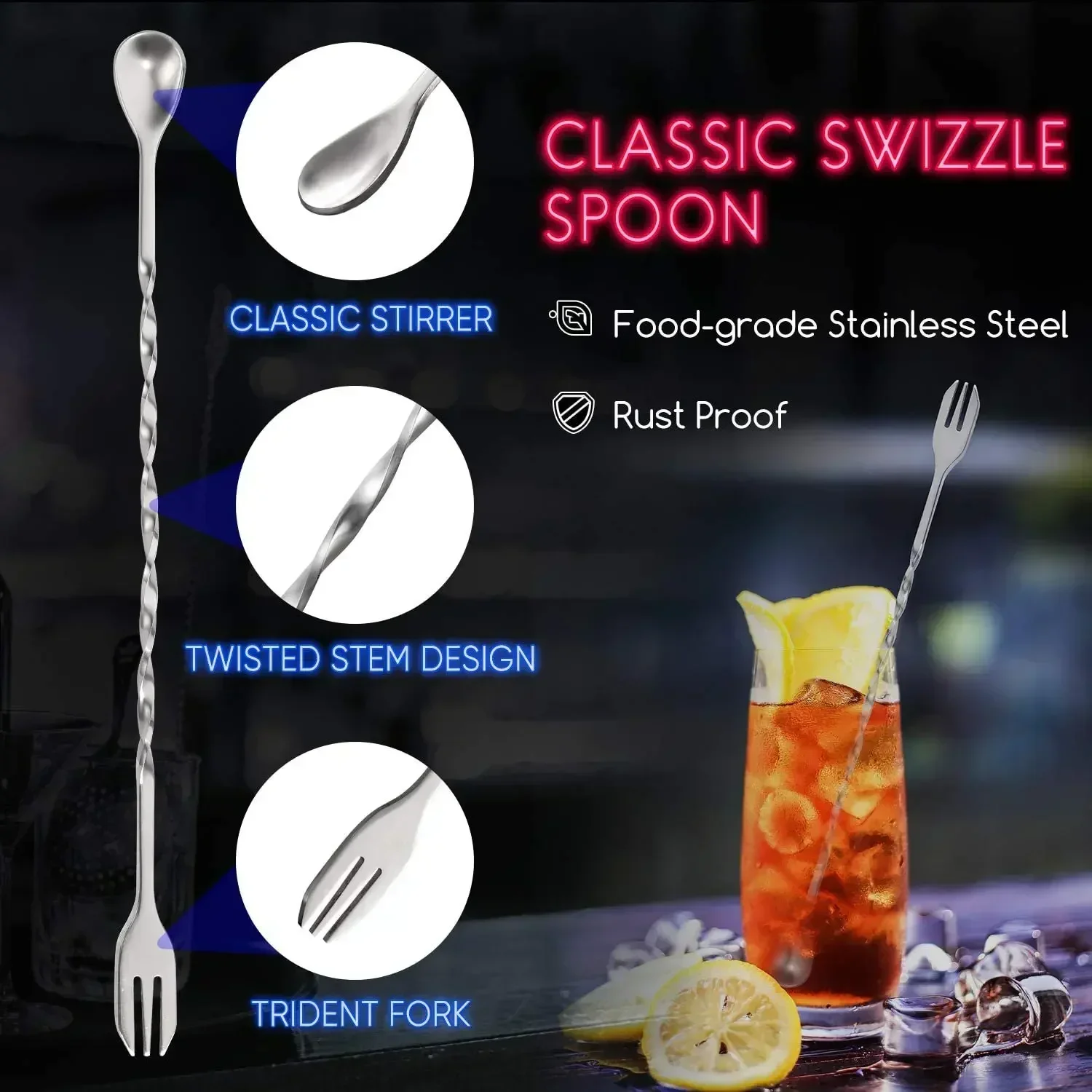 Stainless Steel Cocktail Muddl – Muddler Cocktail Bar Bewertung und Preis