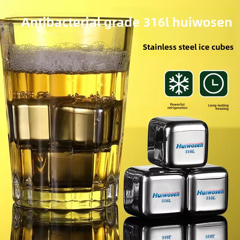 316 Stainless Steel Ice Cube R – Wine Beer Whiskey Bewertung und Preis