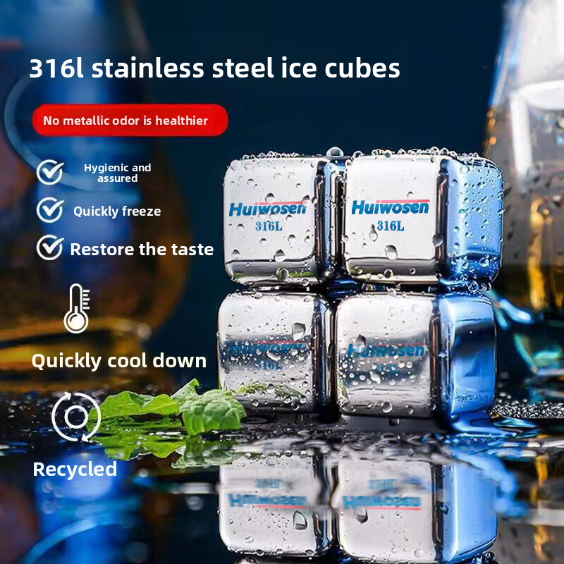 316 Stainless Steel Ice Cube R – Wine Beer Whiskey Bewertung und Preis