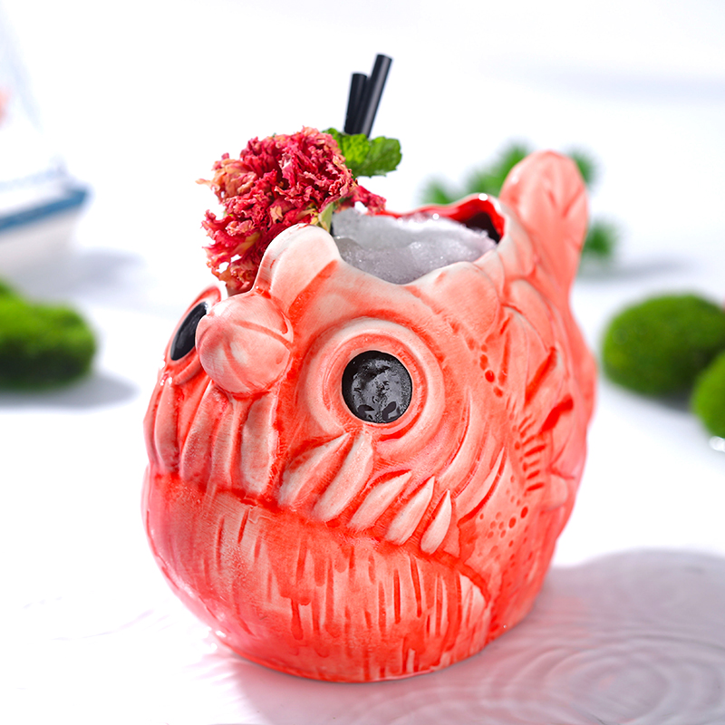 Cute Lantern Fish Cocktail Gla – Wine Beer Bar Bewertung und Preis