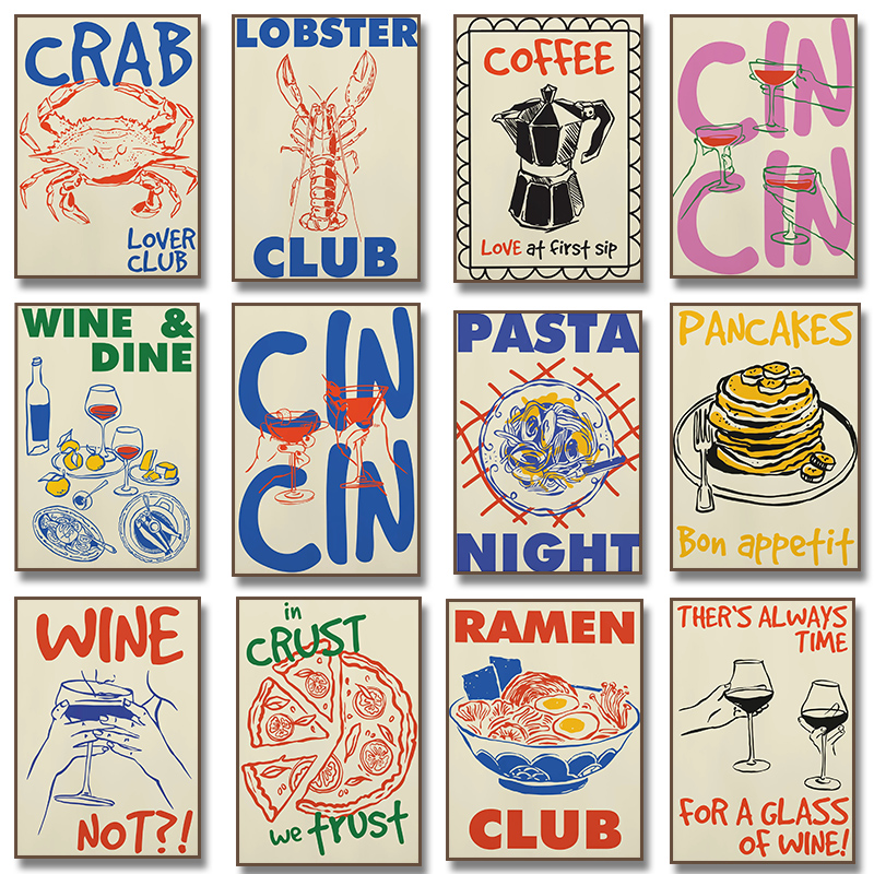 Trendy Coffee Cheers Print Pos – Wine Beer Bar Bewertung und Preis