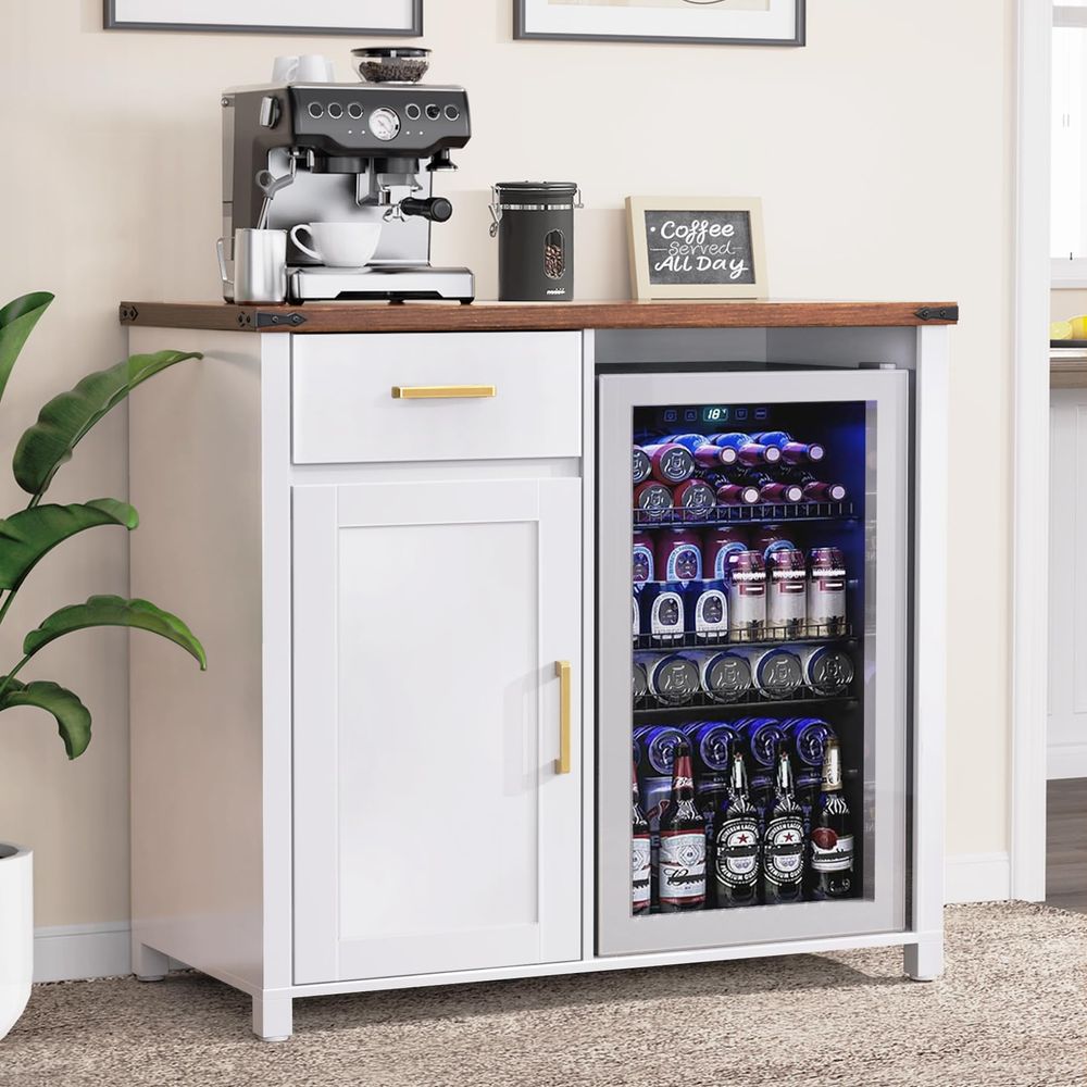Coffee Bar with Mini Fridge Sp – Wine & Beer Shop Bewertung und Preis